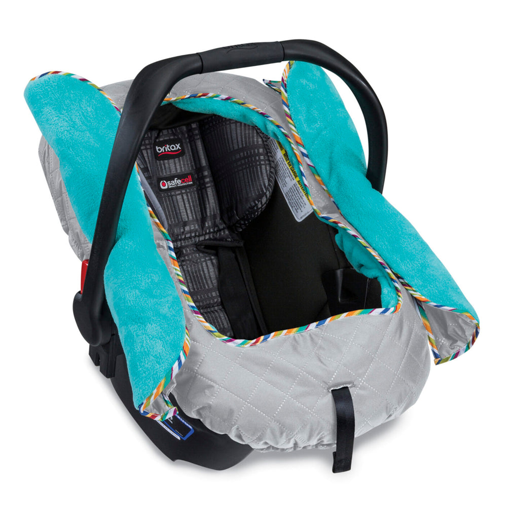 Britax carseat covers in arctic gray