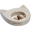 wooden story natural wooden rattle adorable cat