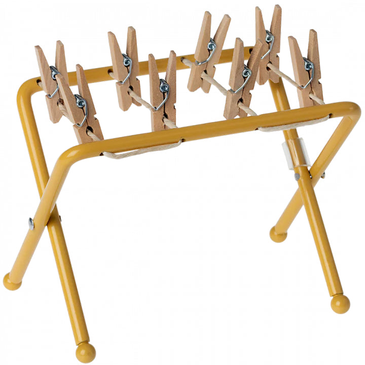 Maileg Drying Rack with Pegs, maileg mouse accessories