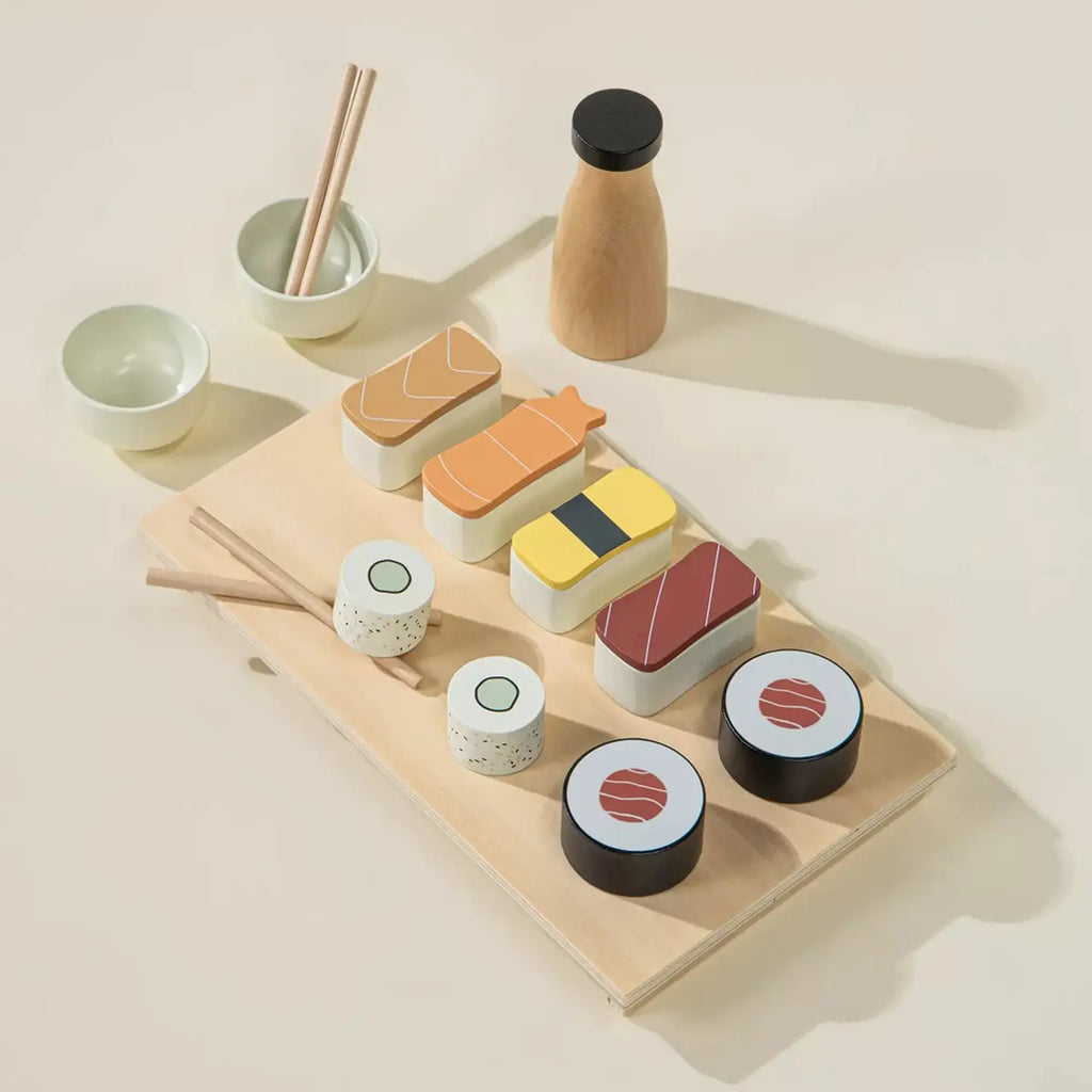 cocovillage pretend play wooden sushi kids toy