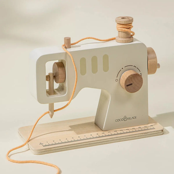 Coco Village wooden sewing machine wooden kids toy