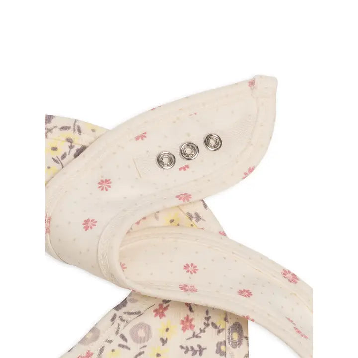 Baby essentials with Colored Organics Organic 2-Pack Muslin Bibs in Giada Carla Floral, stylish infant bibs in breathable organic cotton