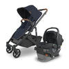 uppababy stroller cruz in noa with mesa infant carseat
