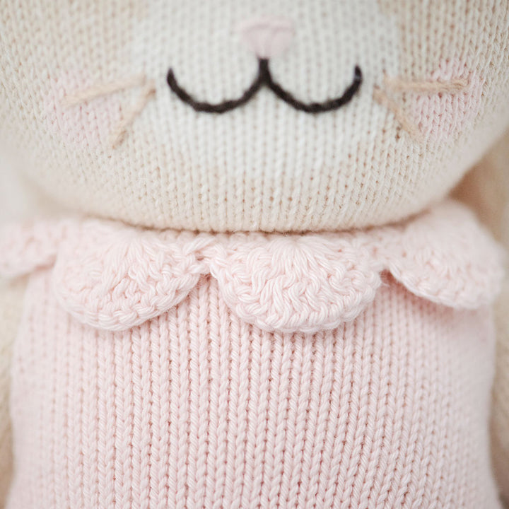 Cuddle+Kind Blush Hannah the Bunny handmade plush dolls