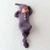 Kyte baby sleep sack gown set in Currant