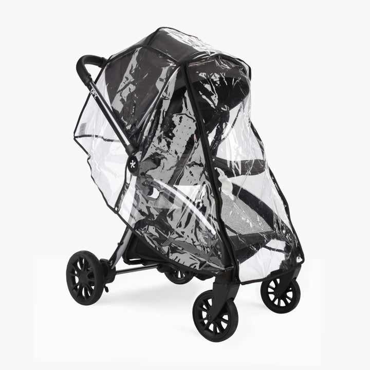 Stay dry on rainy days with the DFY. R1 Raincover, made to fit your DFY. baby stroller perfectly.