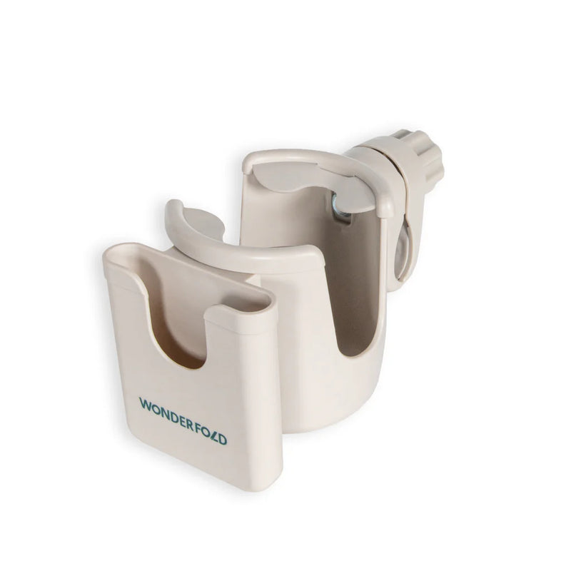 Cup and phone holder stroller accessory for Wonderfold stroller wagons