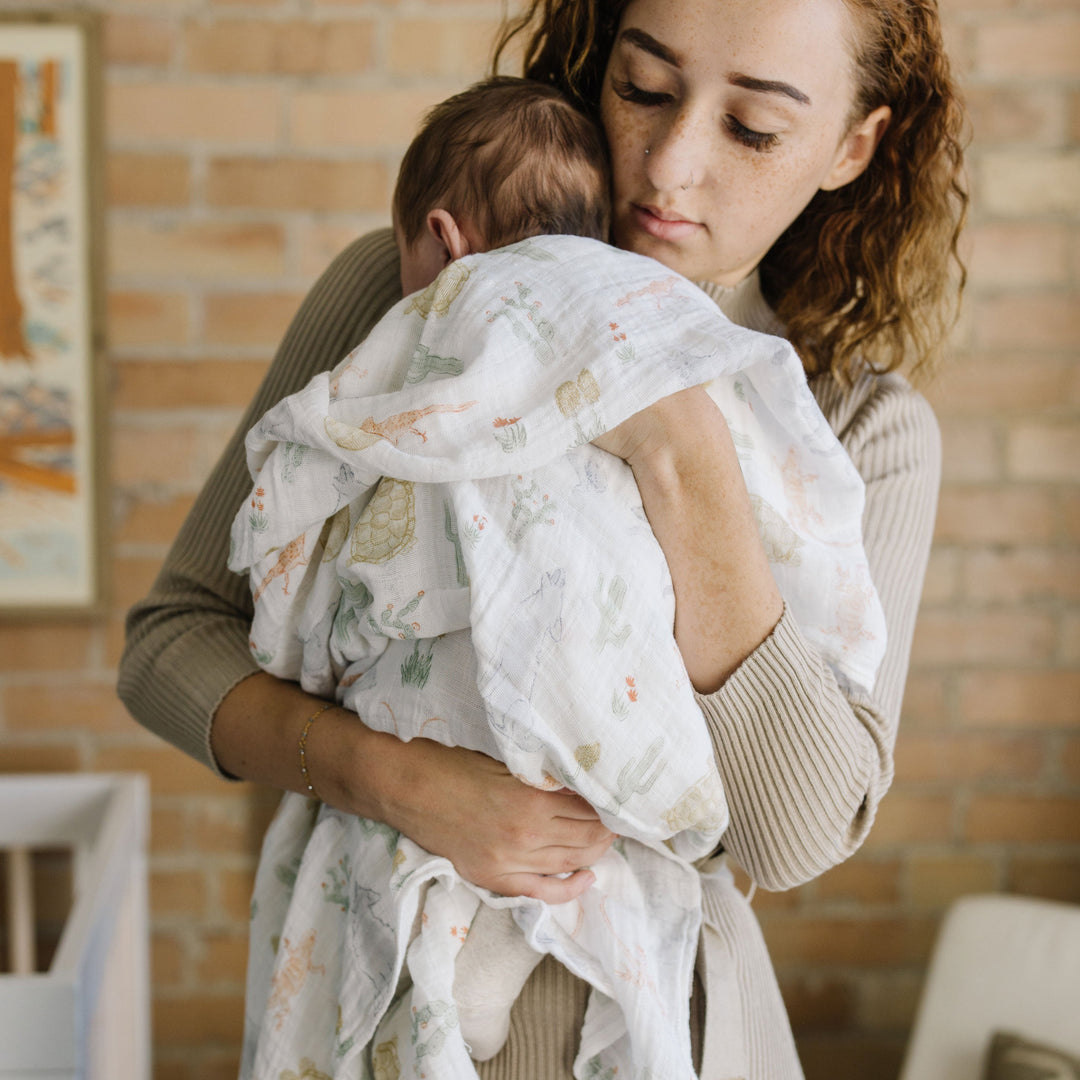 Little Unicorn Desert Night Muslin Swaddle Blanket 3 Pack, perfect baby blanket for swaddling