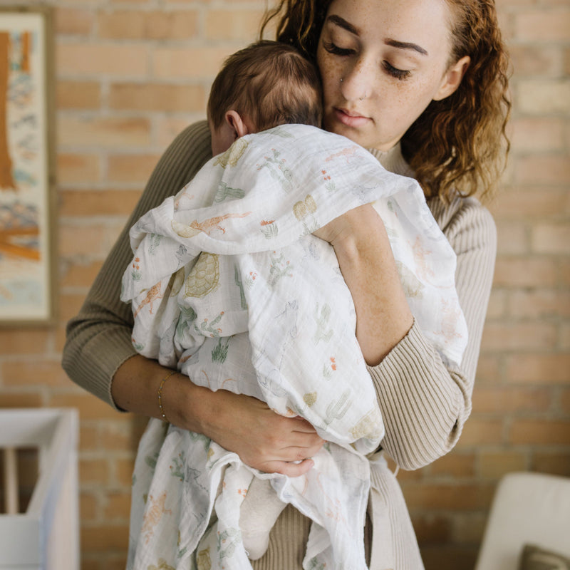 Little Unicorn Desert Night Muslin Swaddle Blanket 3 Pack, perfect baby blanket for swaddling