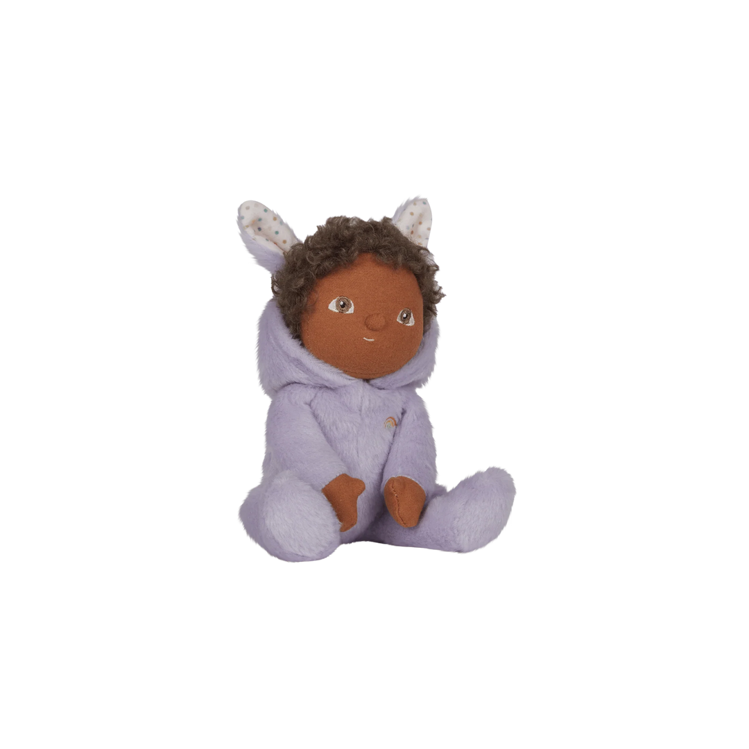 Designed for imaginative moments, the Olli Ella Dinky Dinkums Dolls Ð Babs Bunny Ð Purple stands out as a comforting plush toys companion.