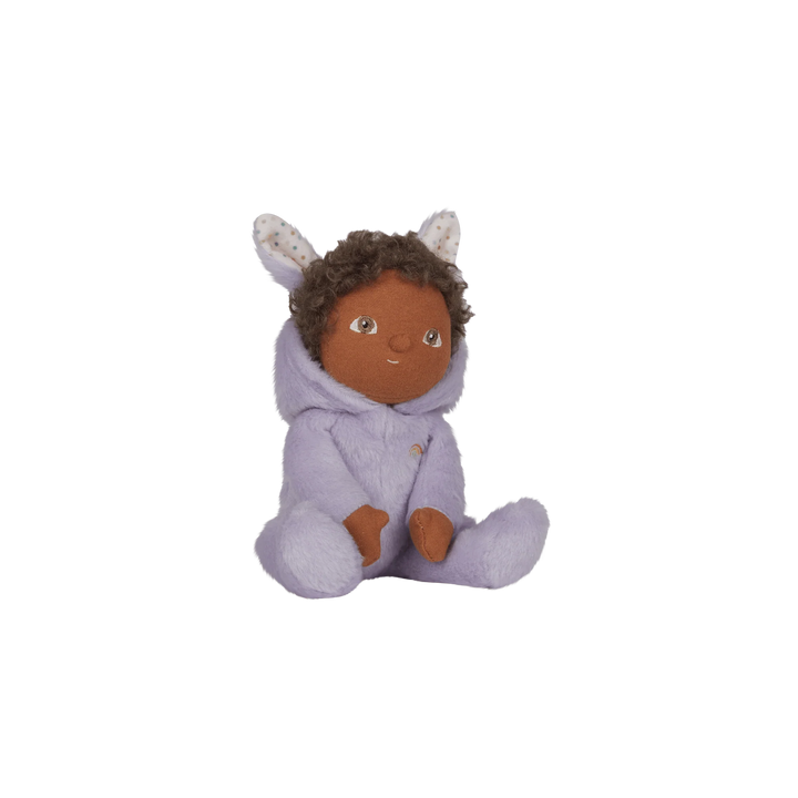 Designed for imaginative moments, the Olli Ella Dinky Dinkums Dolls Ð Babs Bunny Ð Purple stands out as a comforting plush toys companion.