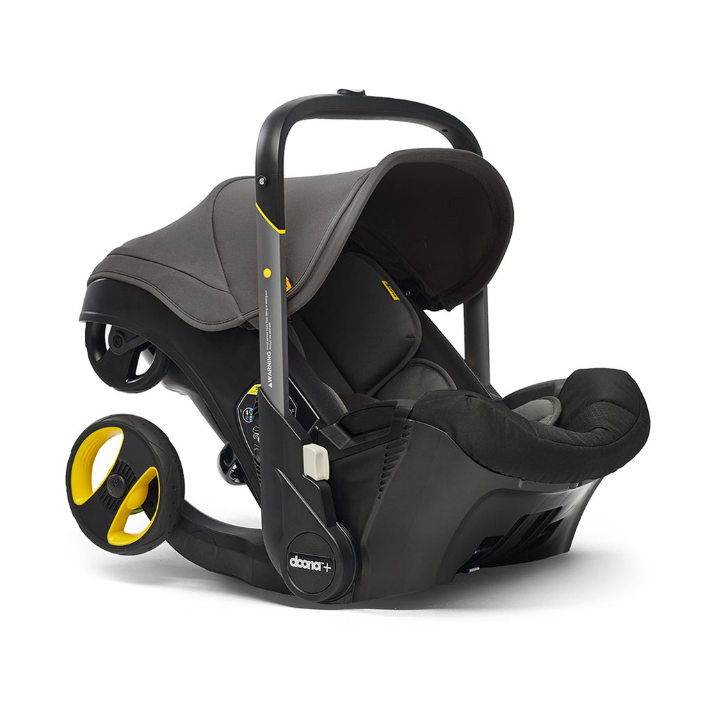Doona car seat and stroller duo in the grey hound