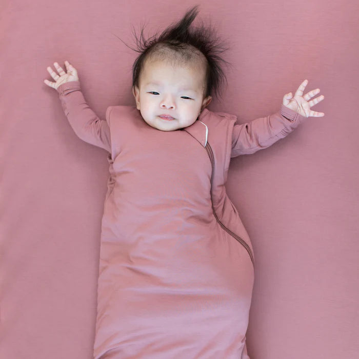 Kyte baby sleep sack in Dusty Rose