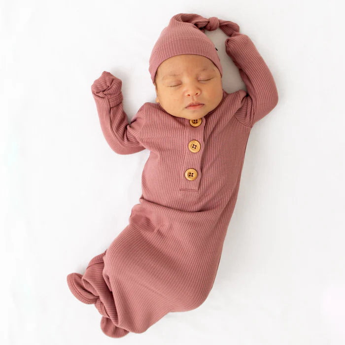 Kyte bamboo baby pajamas knotted baby sleep sack