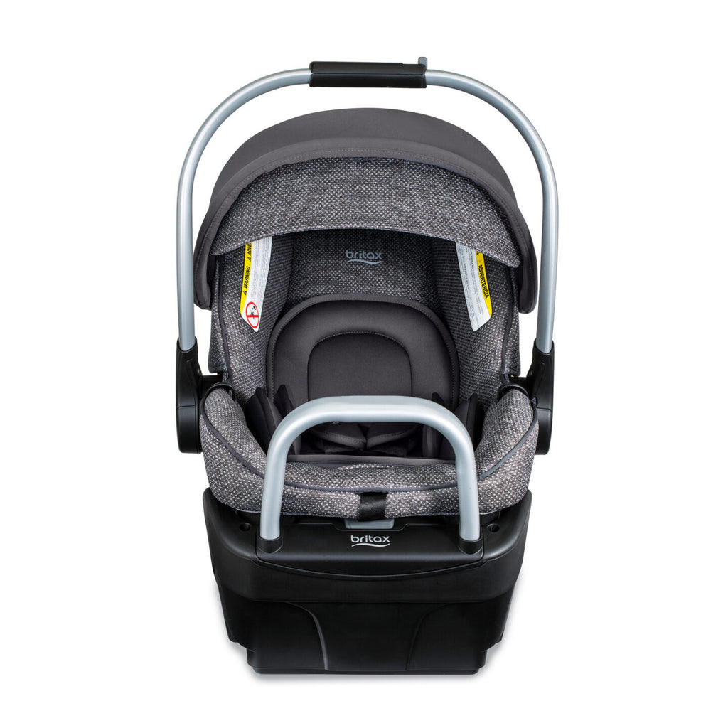 britax infant car seat Willow SC in pindot stone grey