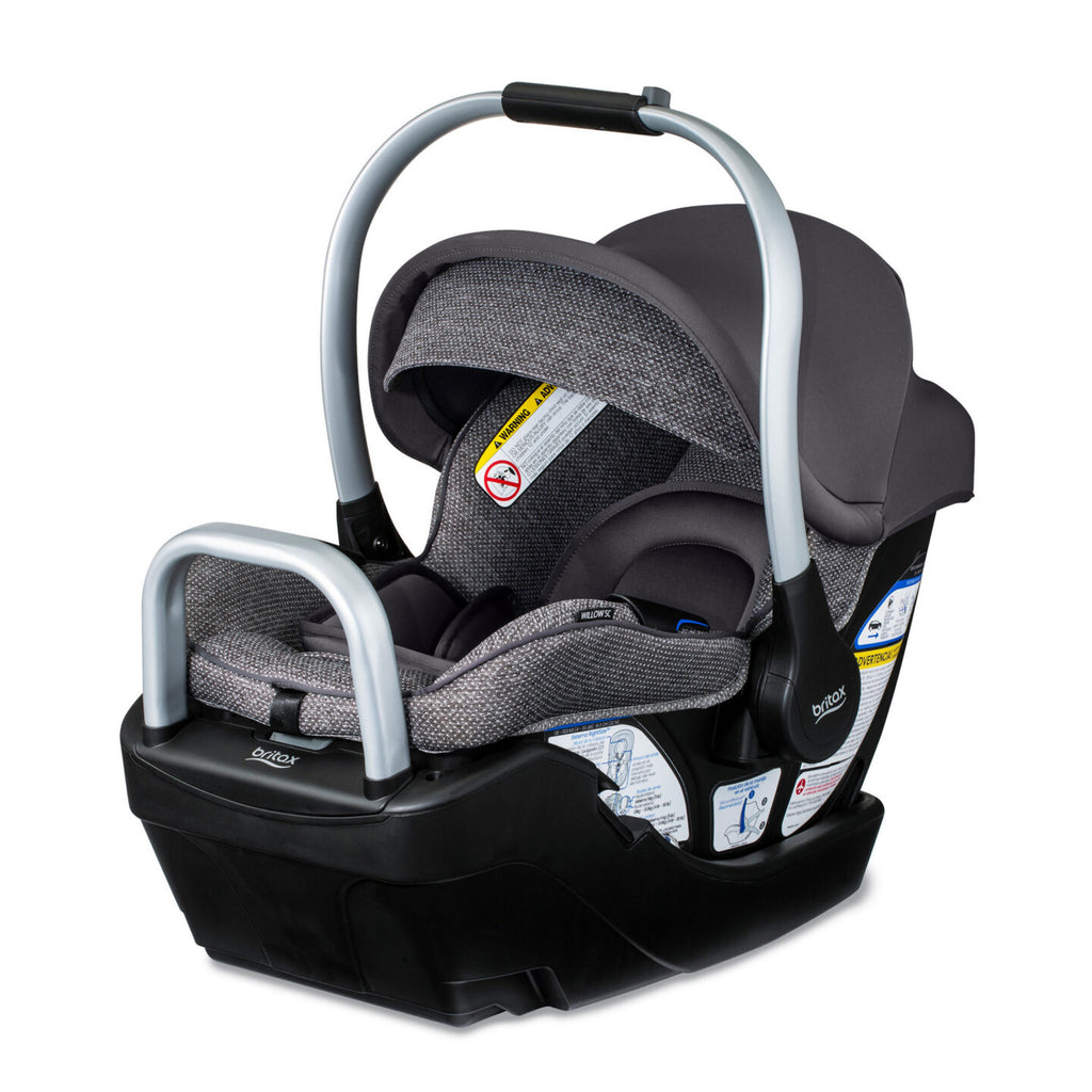 light gray infant car seat britax Willow SC