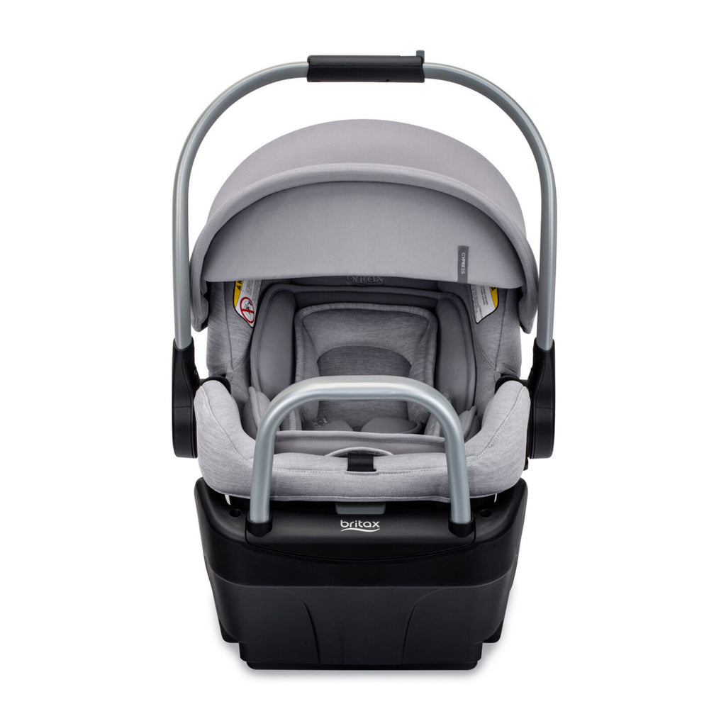 light gray infant car seat britax Cypress