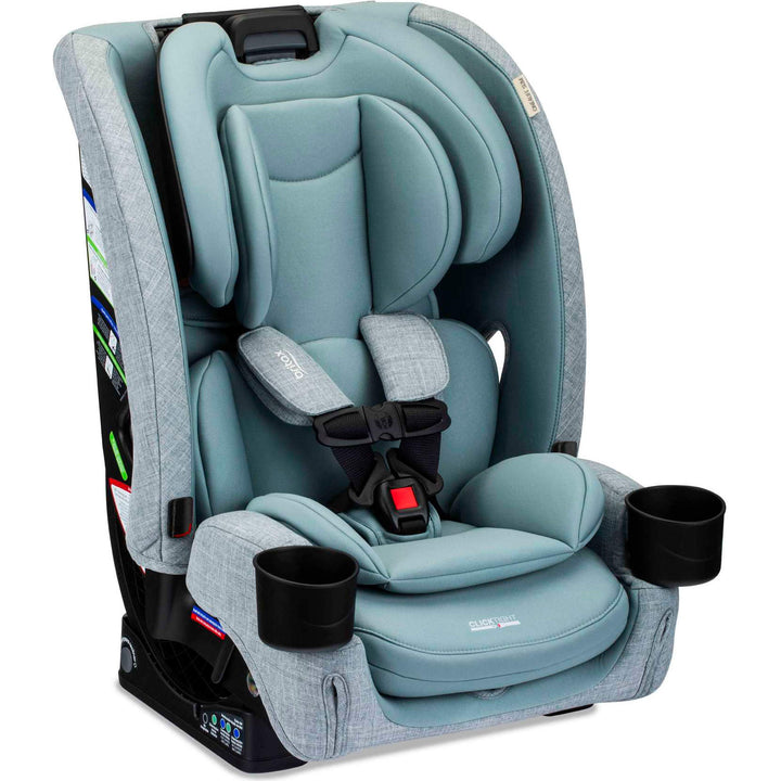 Britax One4Life Slim All-in-One Car Seat in Sea Foam, a slim convertible booster car seat