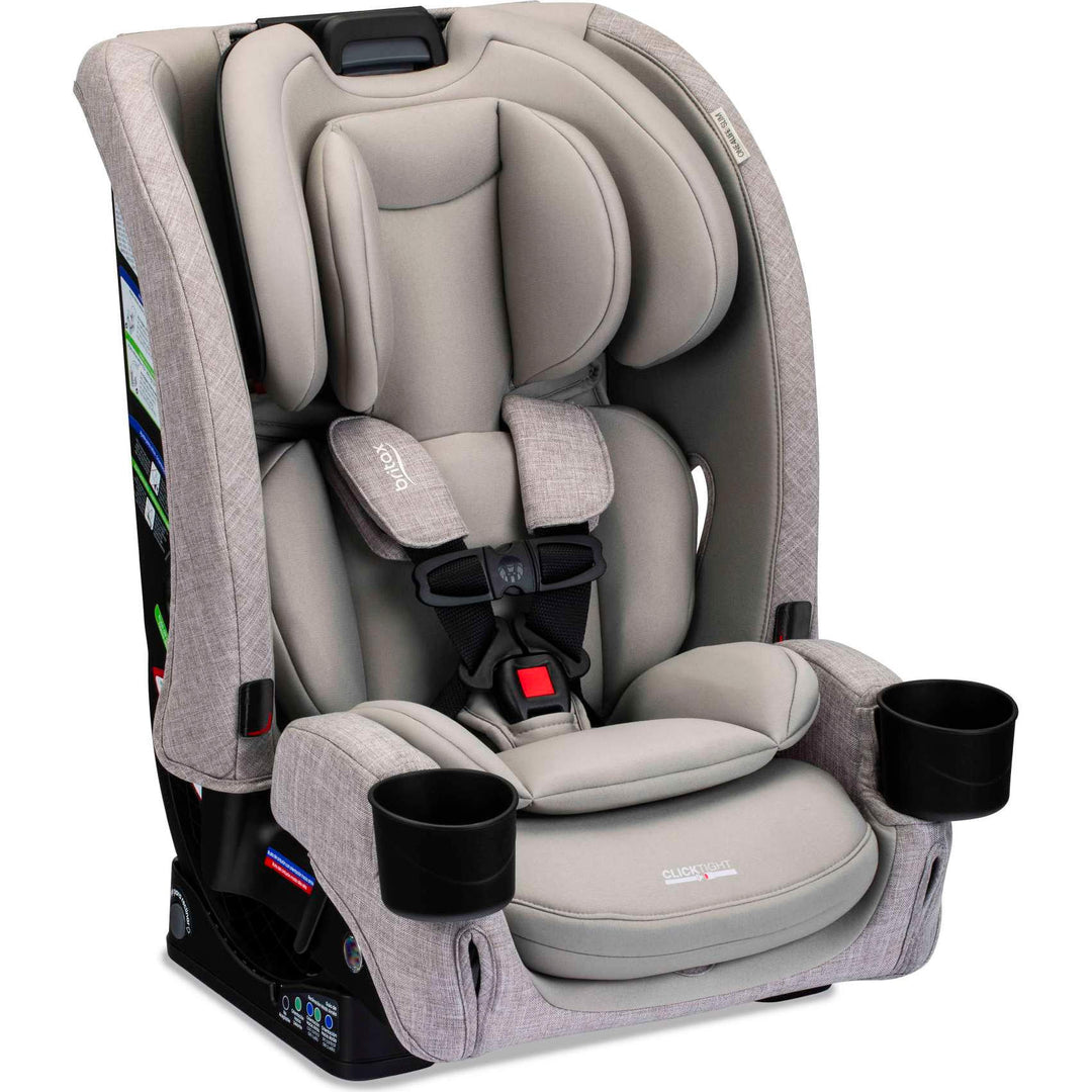 Britax One4Life Slim All-in-One Car Seat in Parchment, right angle product view