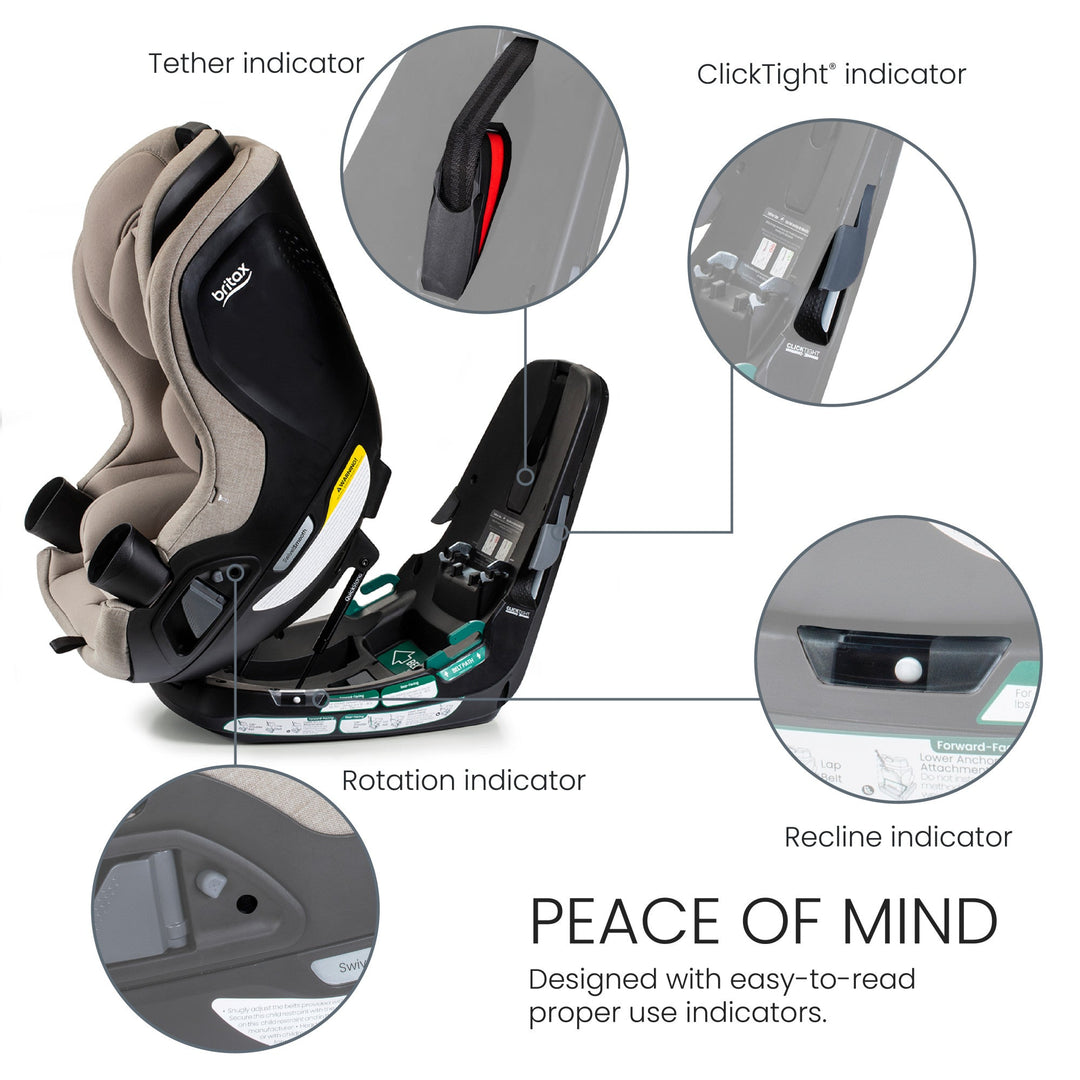 Britax Galaxy 360 Slim Rotating Car Seat | PRE-ORDER | EST SHIP LATE MARCH