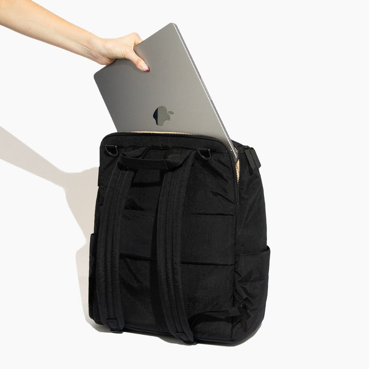Ebony Zurich Diaper Bag