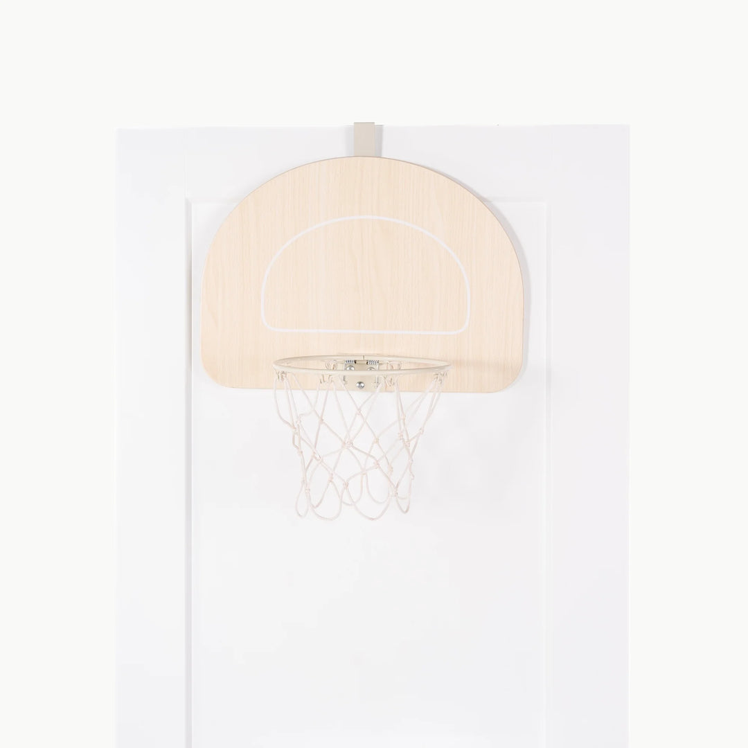 Stylish Gathre Doorway Basketball Hoop designed in soft tones, a standout piece among best toys for kids.