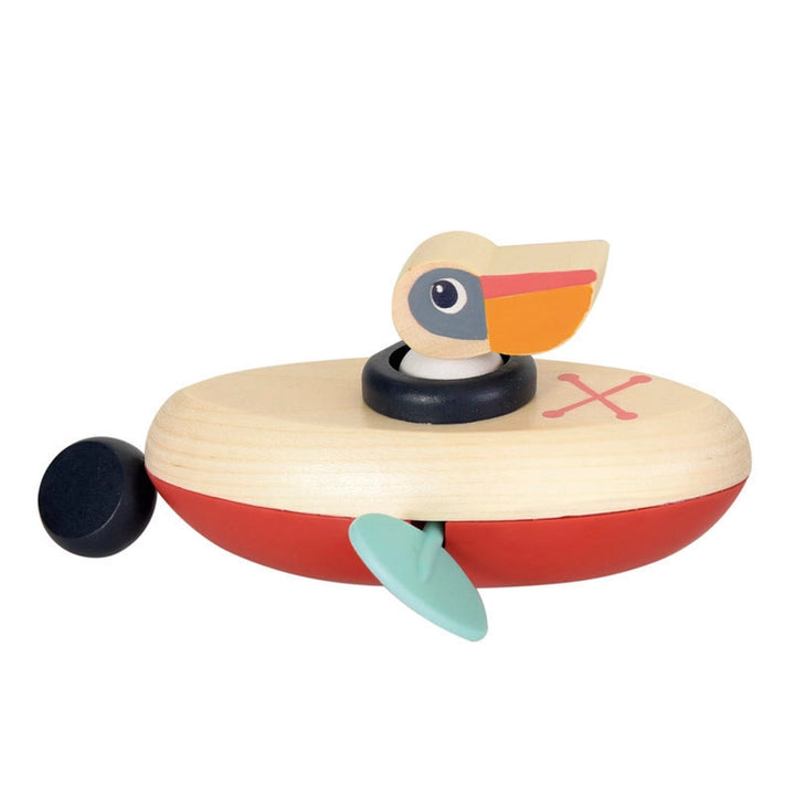 Egmont Clockwork Water Pelican makes a fun toddler bath toy, perfect for imaginative water play.