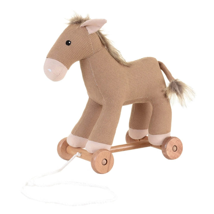 Egmont Pull Along Henry brings joy to little walkers, a sturdy wooden toy built for hours of fun.
