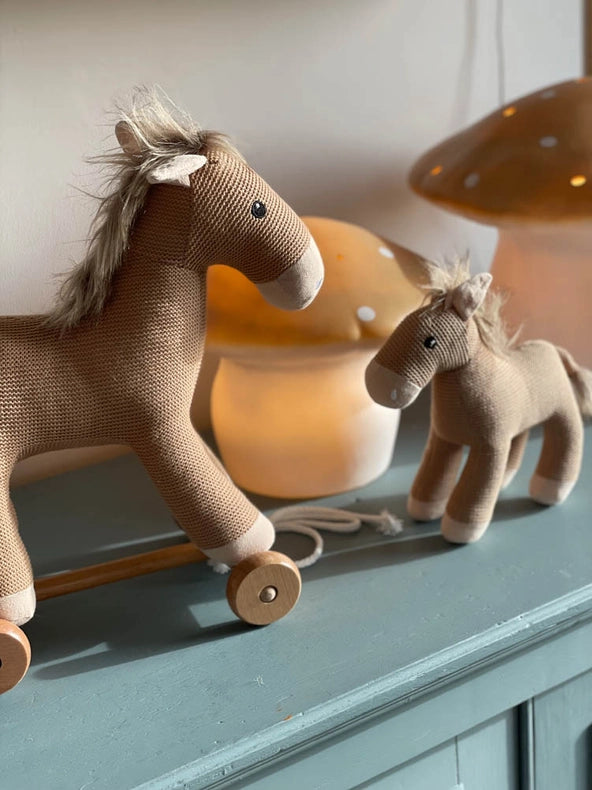 Made to last, the Egmont Pull Along Henry toys wood design supports both play and early development.