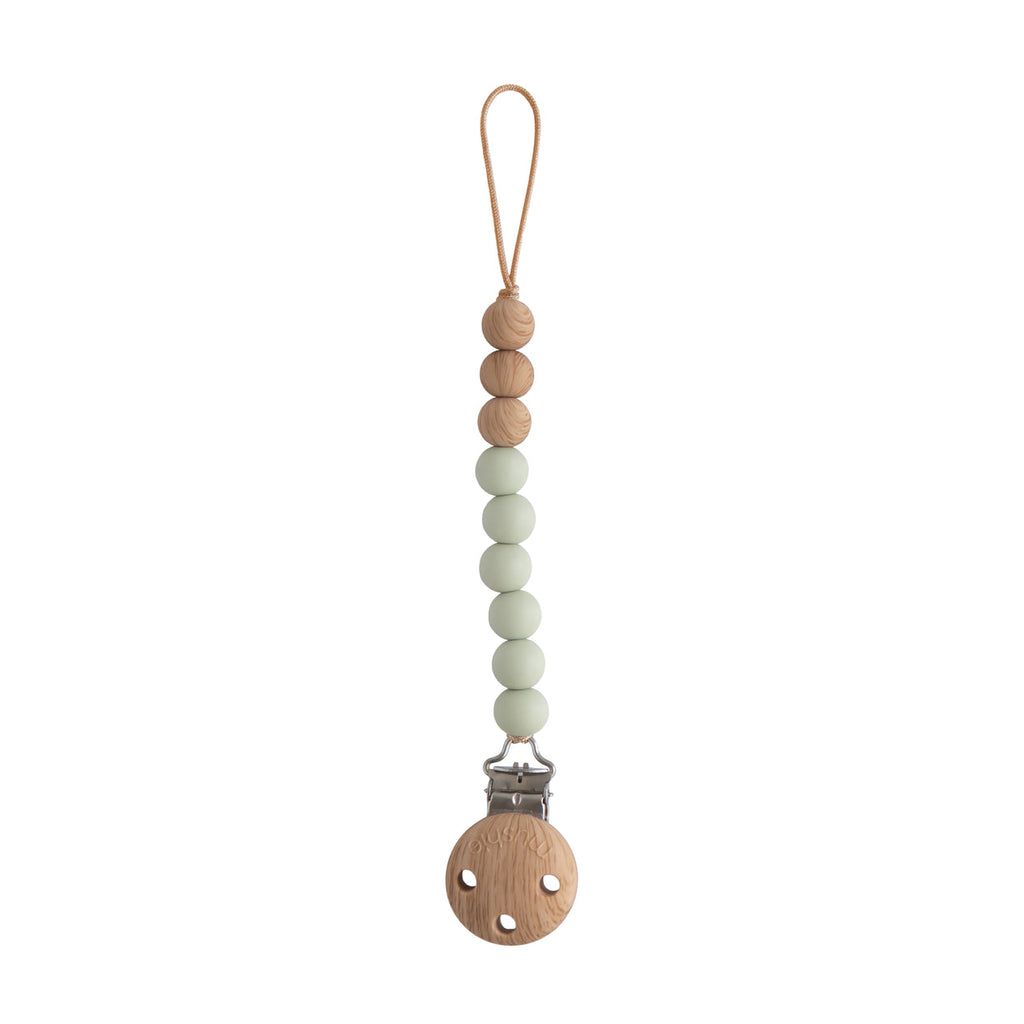 Mushi Sage pacifier clip for babies 