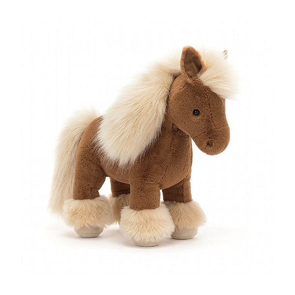 Brown stuffed horse by jellycat
