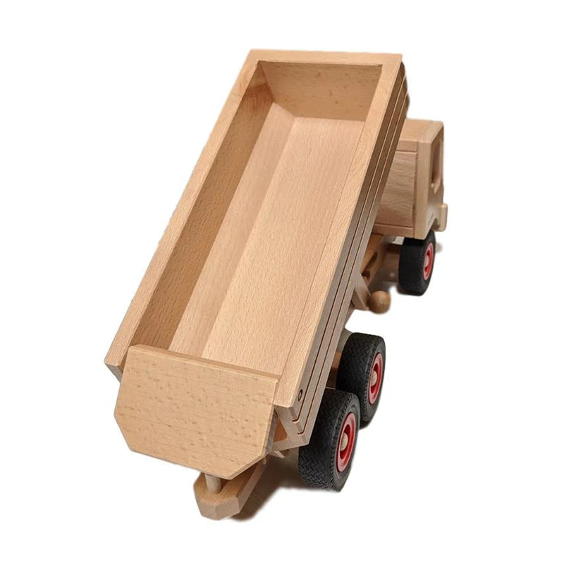 Fagus Wooden Container Tipper wood toys for creative play.