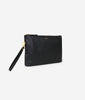 Fawn Design Changing Clutch Bag in Faux Leather Black that doubles as a going out bag 