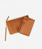 Fawn Design Changing Clutch Bag in Brown with matching faux leather diaper changing mat