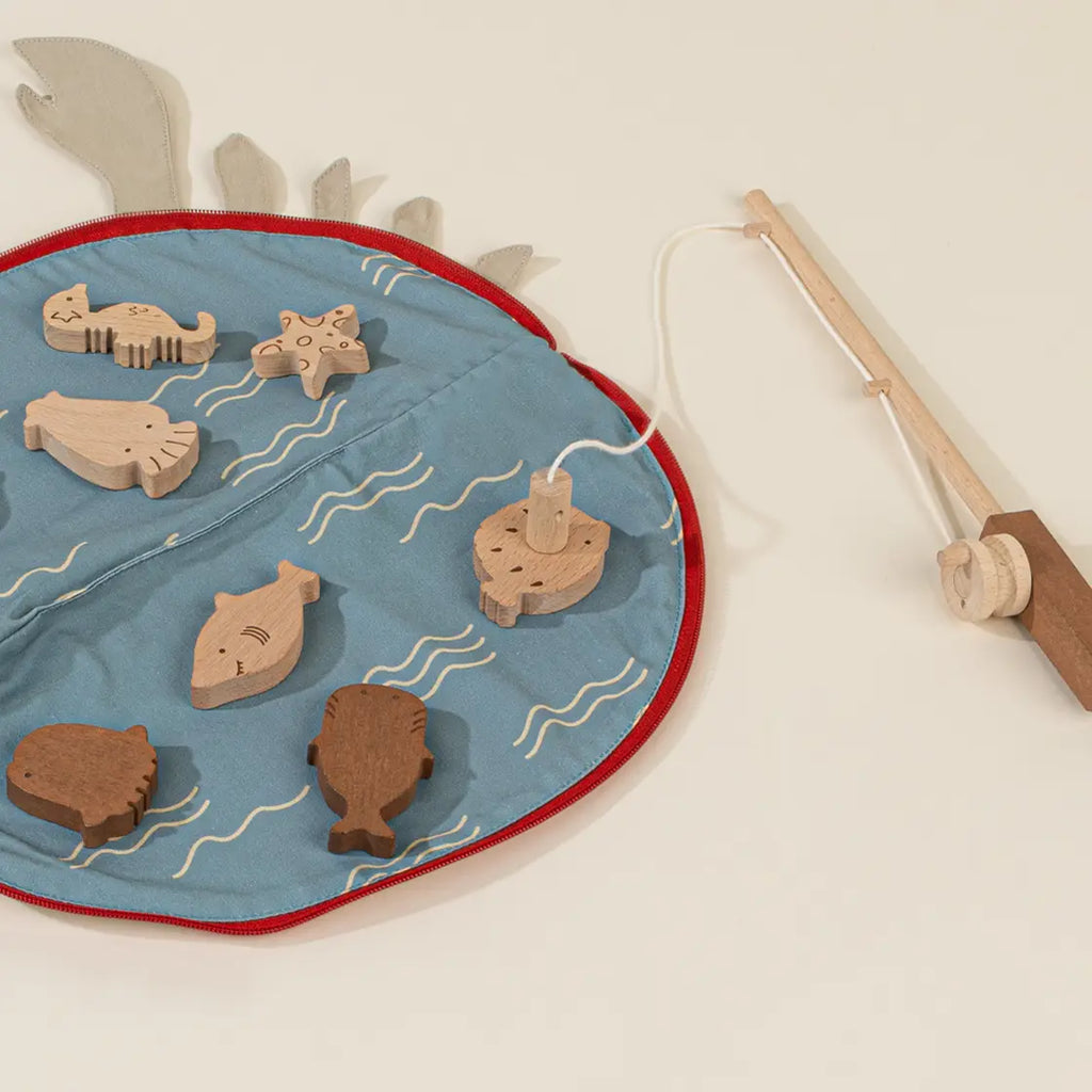 Coco Village children's magnetic fishing game