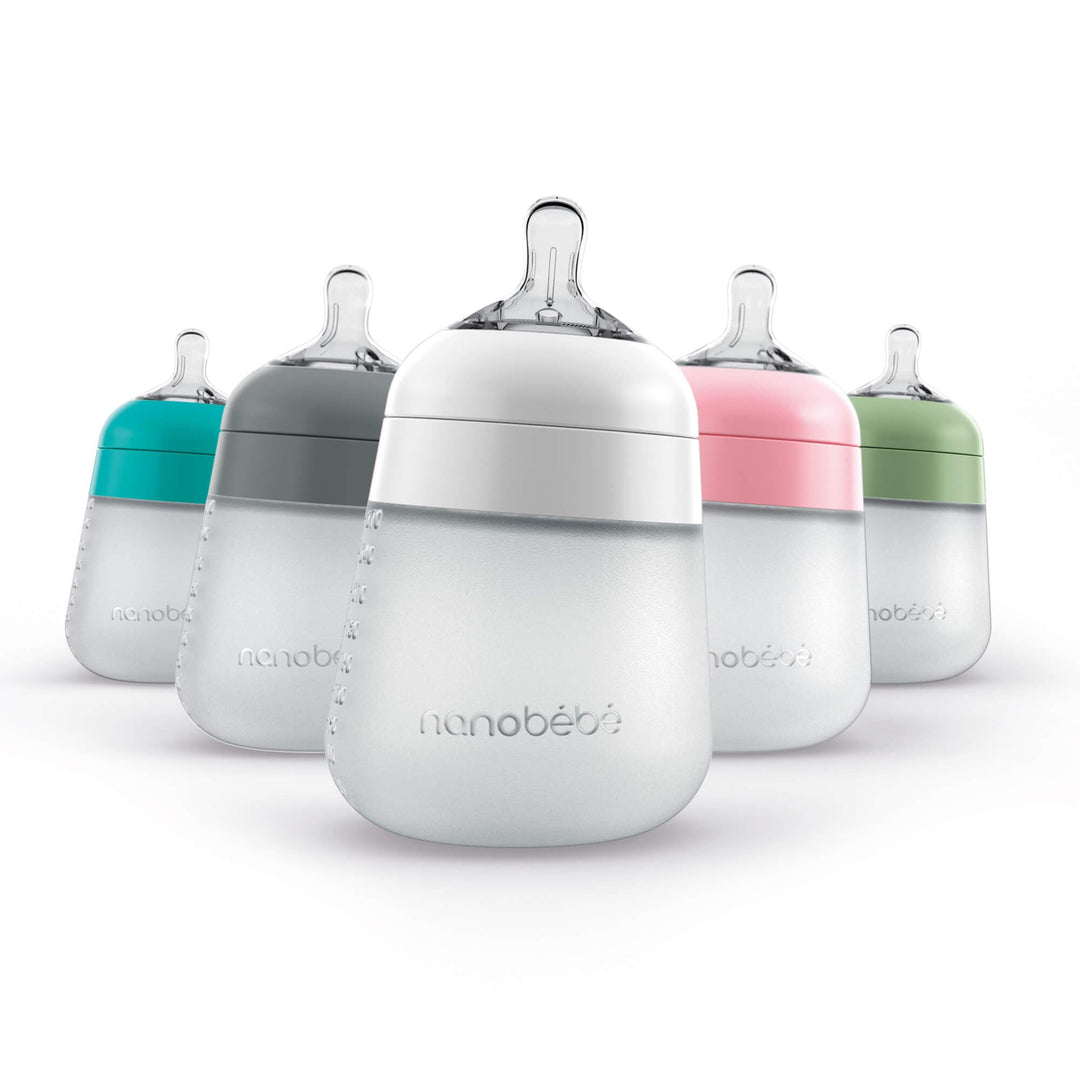 Nanobébé 9oz Flexy Silicone Baby Bottle