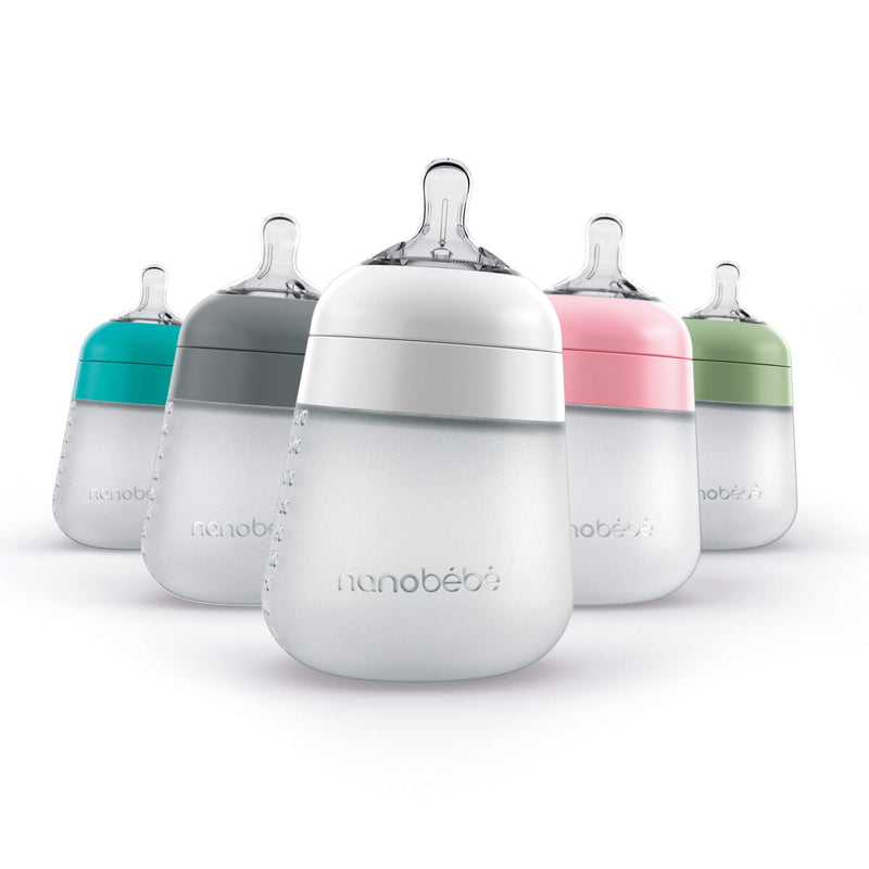 Nanobébé 9oz Flexy Silicone Baby Bottle