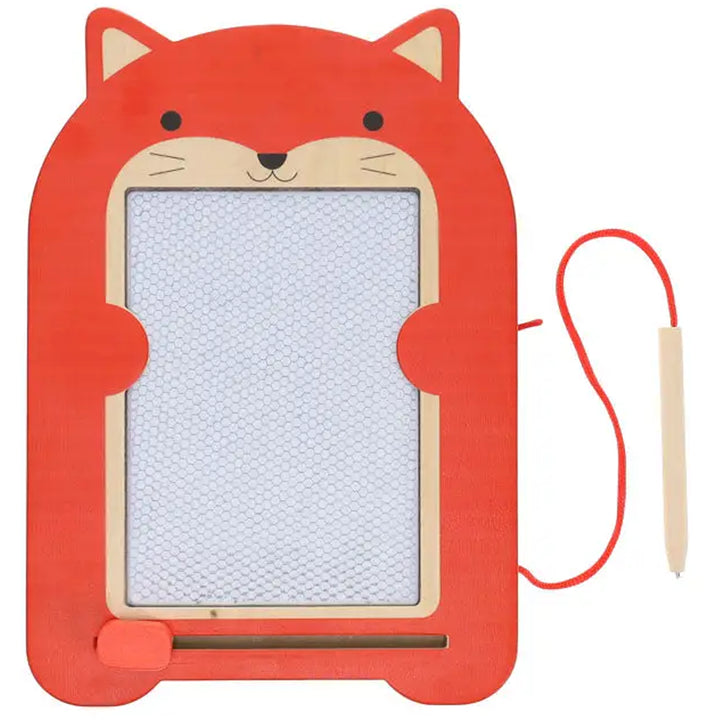 petitecollage fox friend magic drawing board