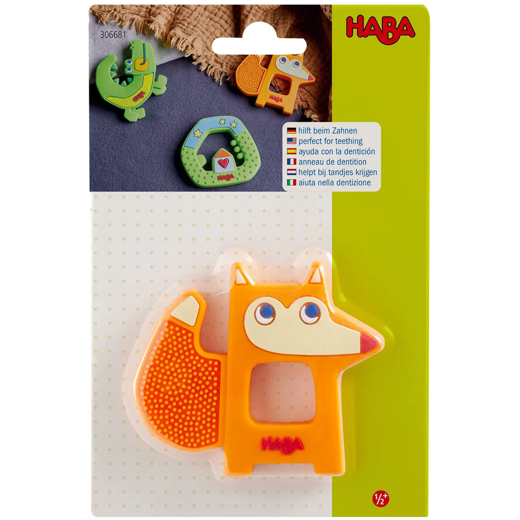 silicone teething toy cute fox
