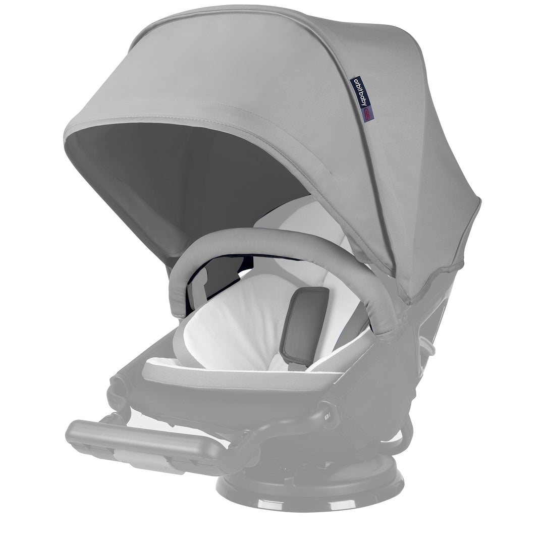 Orbit baby stroller canopy in fog stroller canopy extender minimalist detachable stroller canopy