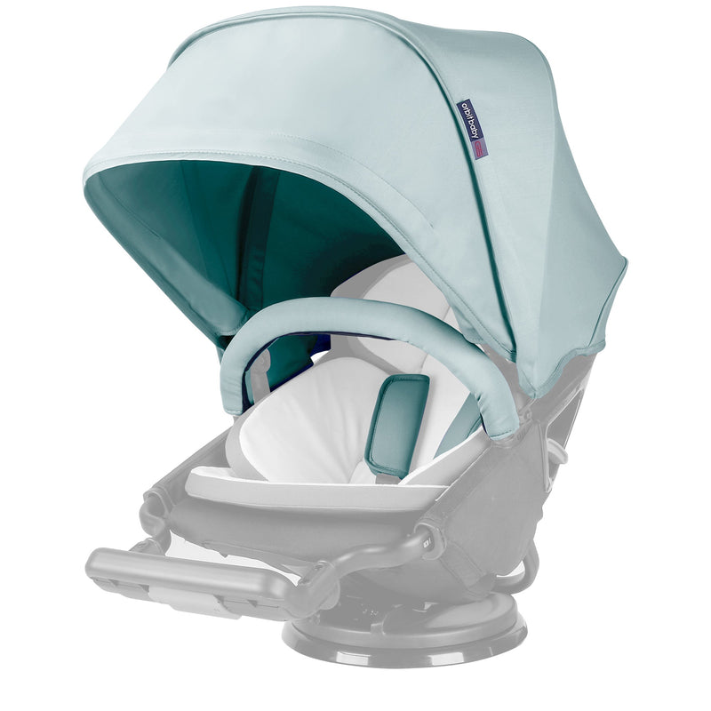 Orbit baby stroller canopy in surf spray detachable stroller canopy
