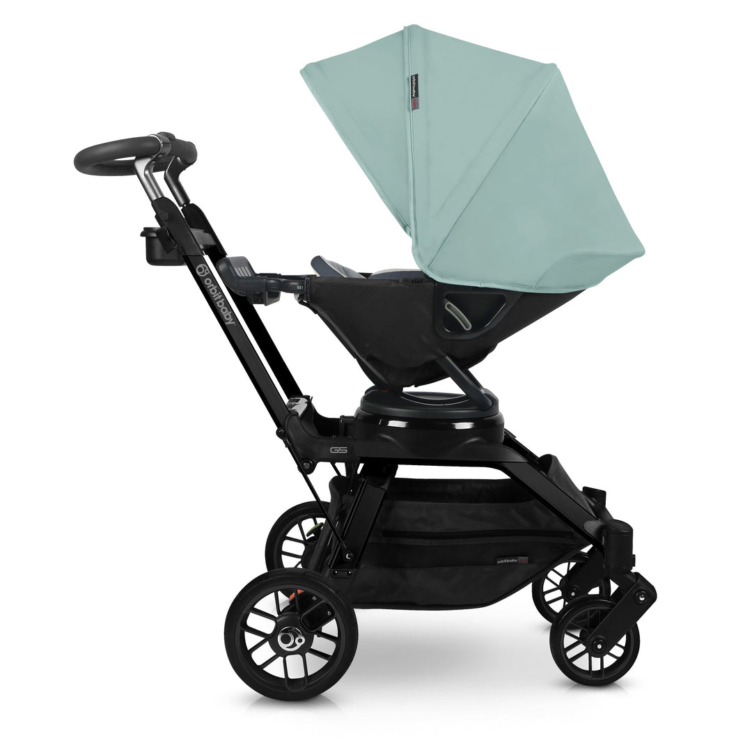 Orbit baby stroller canopy in surf spray stroller with large canopy