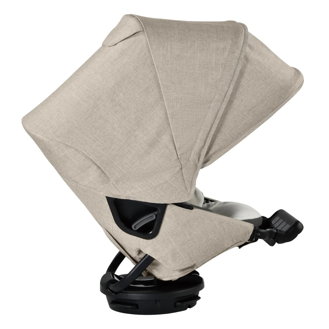 Elegant Orbit Baby G5 Stroller Seat Melange Flax designed as a chic stroller accessory for parents.