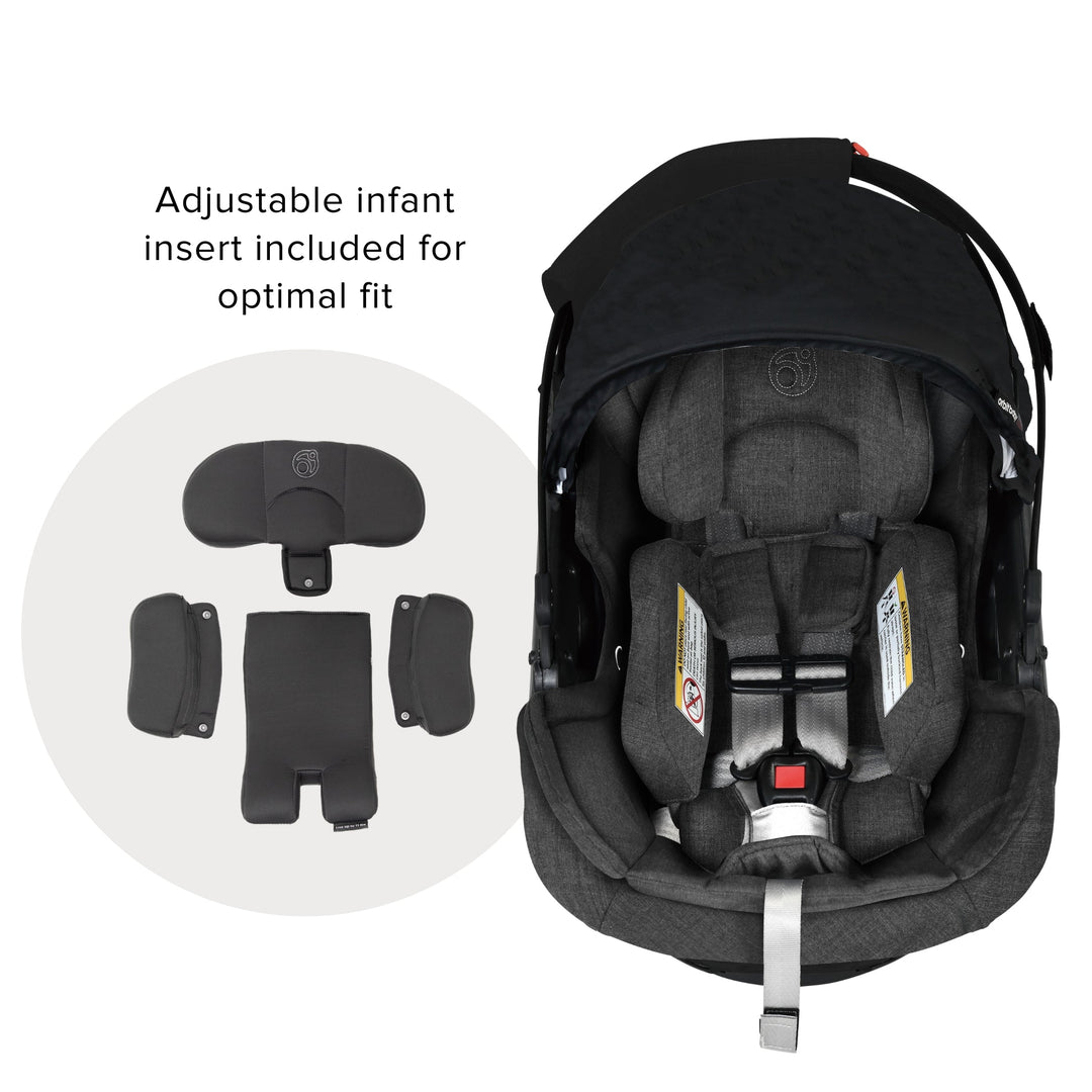 Orbit Baby G5+ Merino Wool Infant Car Seat with Base