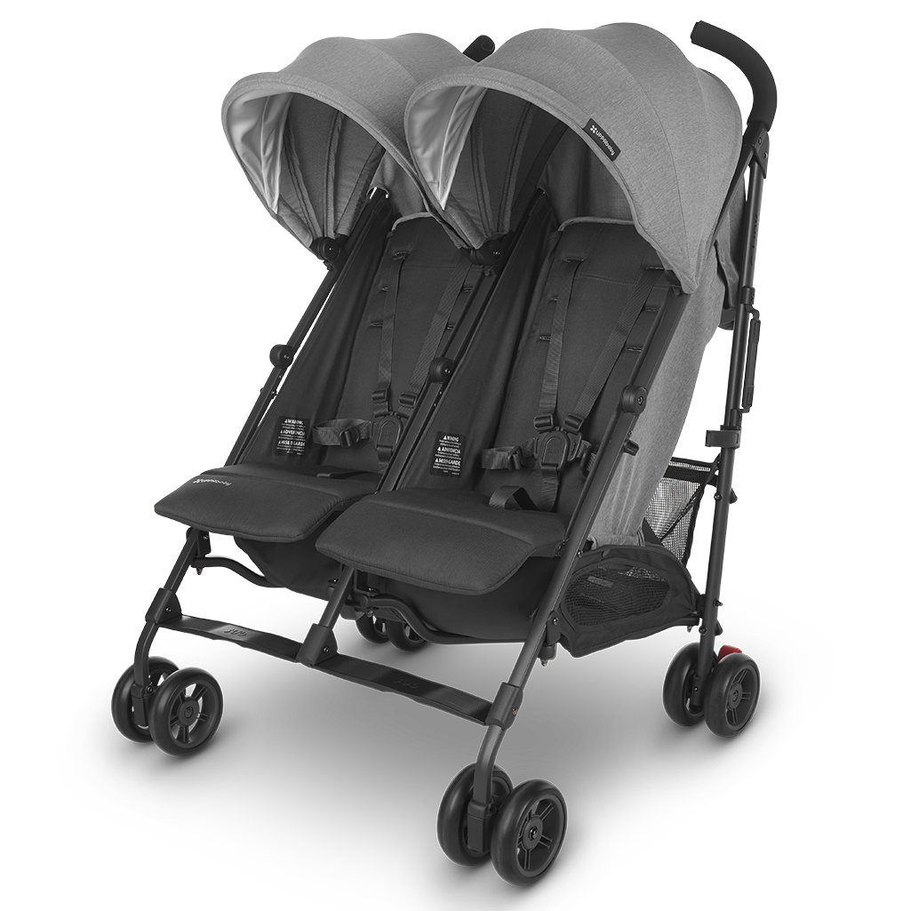 UPPAbaby glink 2 Double Stroller in greyson