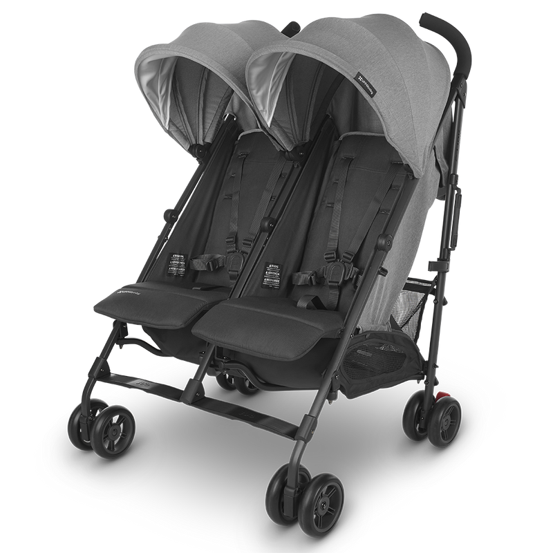 UPPAbaby glink 2 Double Stroller in greyson