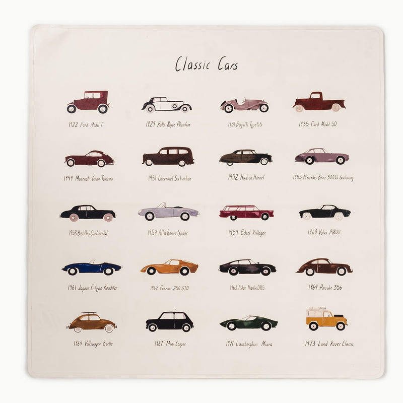 Gathre classic cars wall tapestry for kids
