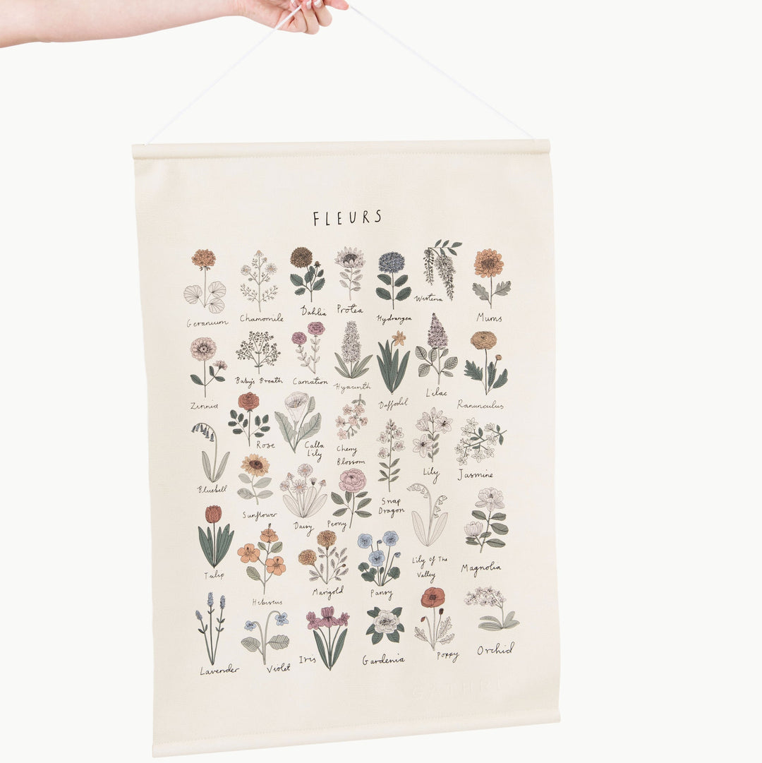 Gathre flower poster for kids