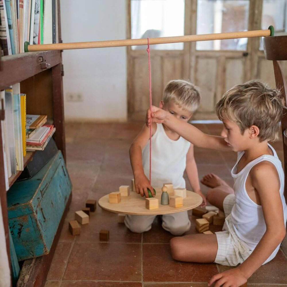 Grapat Pendulum Stacking wooden toys for creative fun.