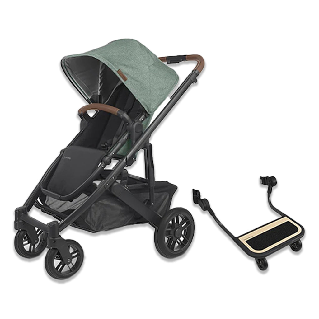 UPPAbaby CRUZ V2 Stroller + PiggyBack Board